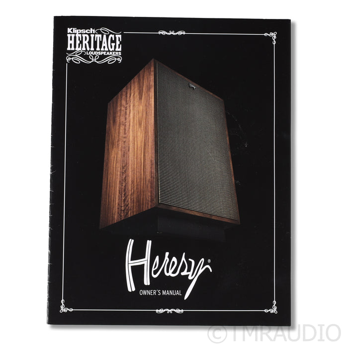 Klipsch Heresy IV Floorstanding Speakers