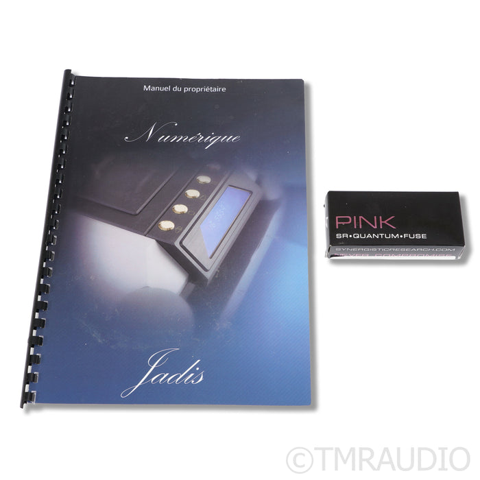 Jadis JS2 MkIV Tube DAC; Upgraded SR Pink Fuse