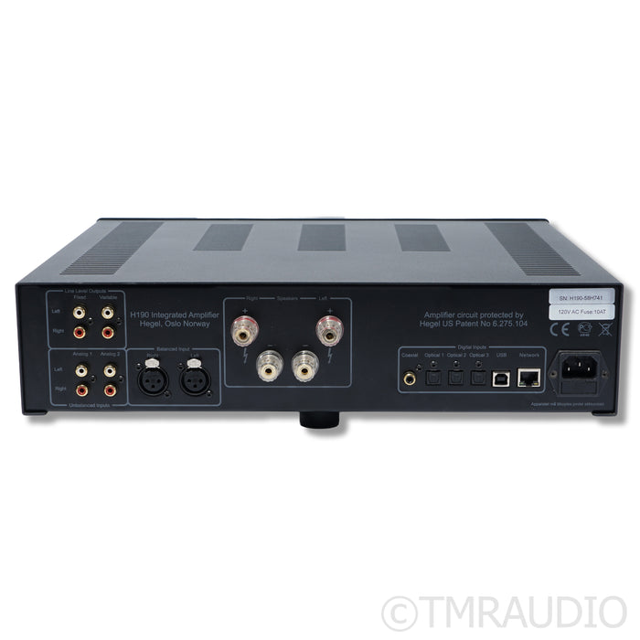 Hegel H190 Streaming Integrated Amplifier; Built-In DAC