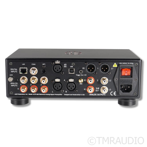 AGD Productions Inc. Alto MKII Preamplifier; MM/MC Phono; DAC-Streamer Upgrade
