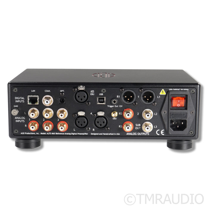 AGD Productions Inc. Alto MKII Preamplifier; MM/MC Phono; DAC-Streamer Upgrade
