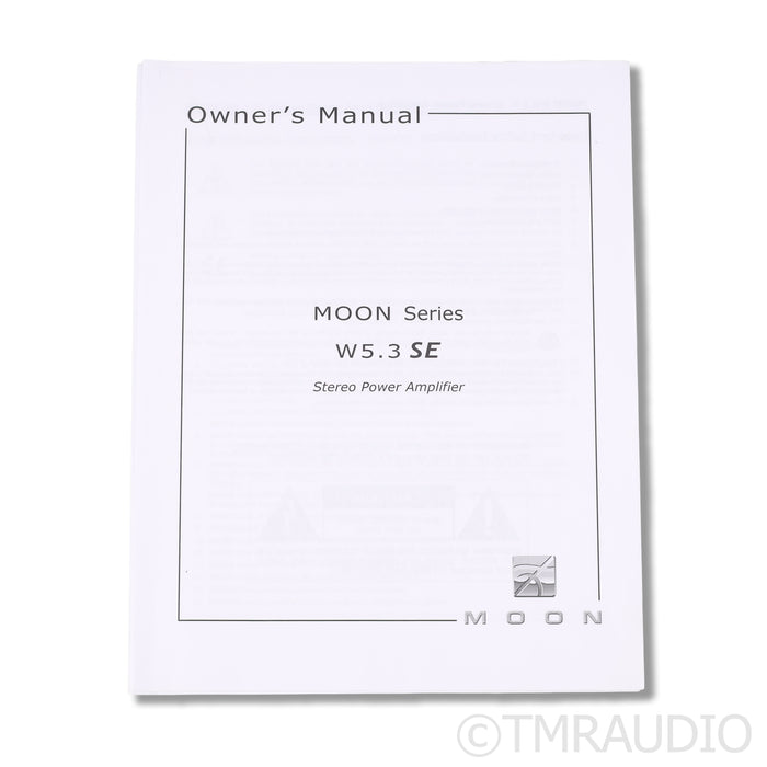 MOON by SimAudio W5.3 SE Power Amplifier
