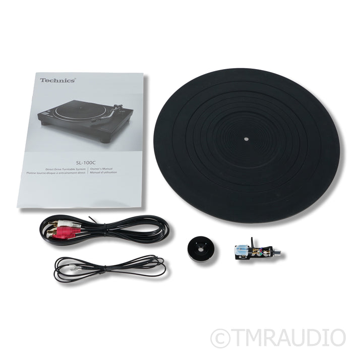 Technics SL-100C Direct Drive Turntable; Ortofon 2M Blue Stealth Cartridge