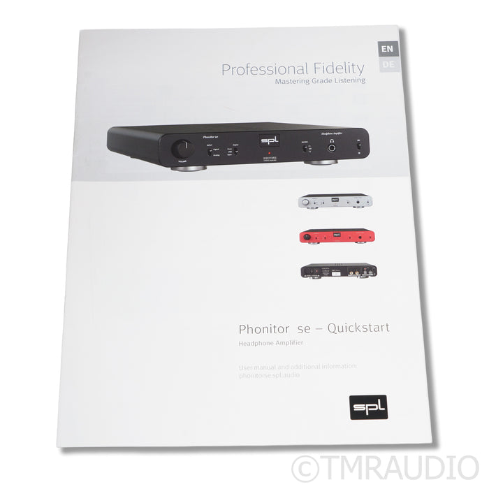 SPL Phonitor SE Headphone Amplifier; DAC768xs Upgrade