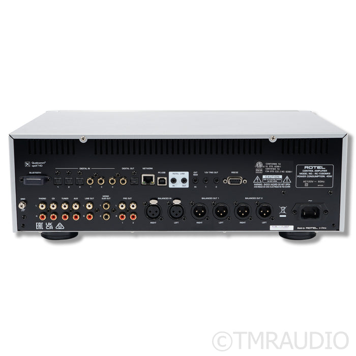 Rotel RC-1590 MkII Preamplifier; Built-In DAC; MM Phono