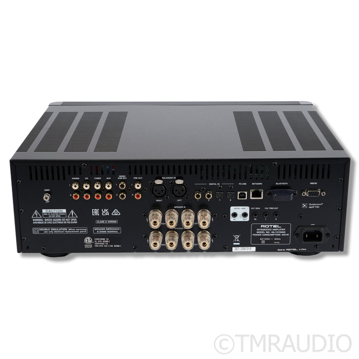 Rotel RA-1572 MKII Integrated Amplifier; Built-In DAC; Bluetooth; MM Phono