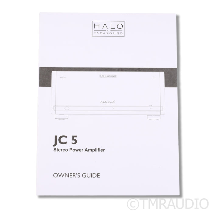 Parasound Halo JC5 Power Amplifier
