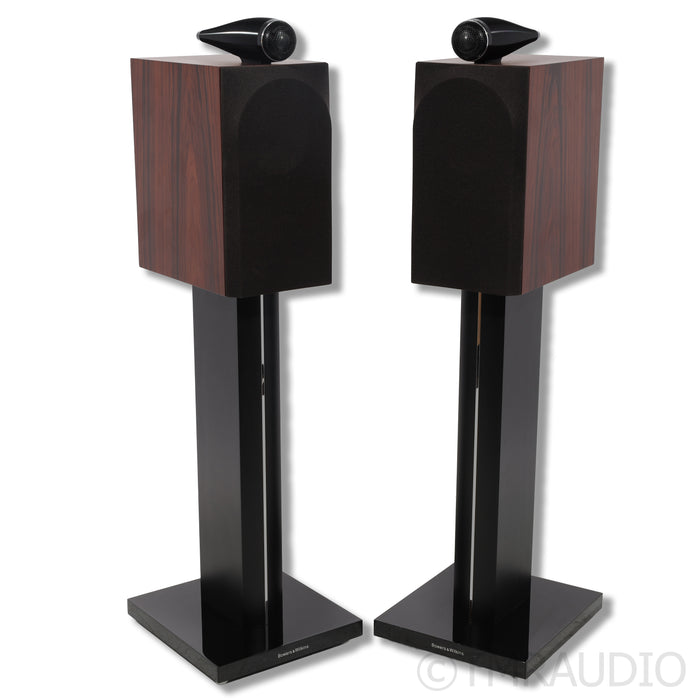 Bowers & Wilkins 705 S3 Bookshelf Speakers; Stands