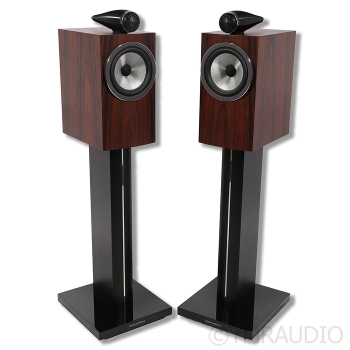 Bowers & Wilkins 705 S3 Bookshelf Speakers; Stands