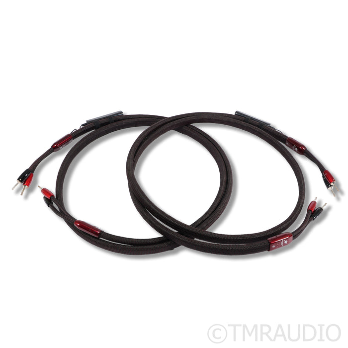 AudioQuest William Tell Zero Speaker Cables; 2m