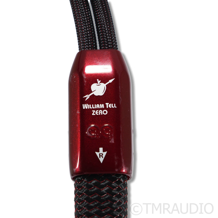 AudioQuest William Tell Zero Speaker Cables; 2m