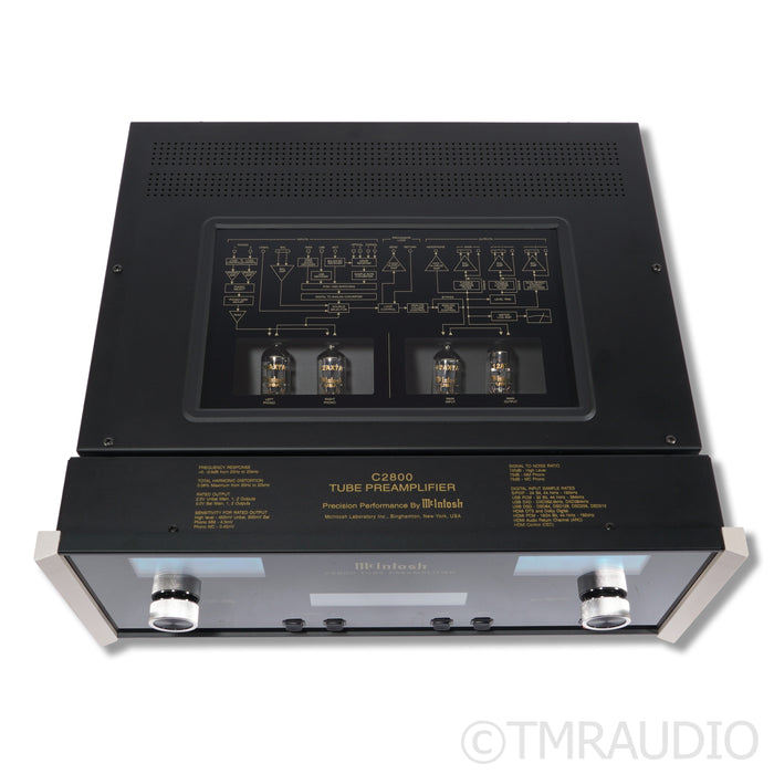 McIntosh C2800 Tube Preamplifier / DAC; MM/MC Phono