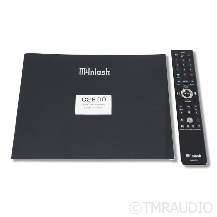 McIntosh C2800 Tube Preamplifier / DAC; MM/MC Phono