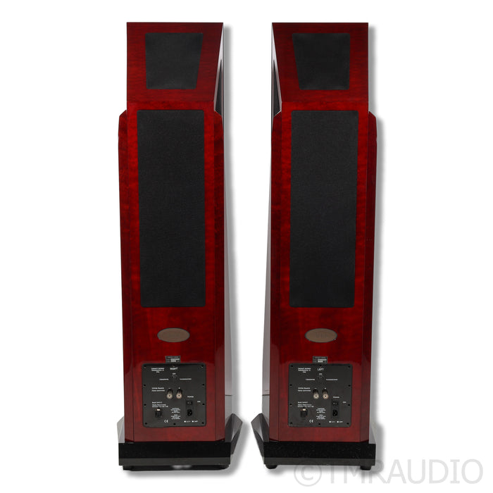Legacy Audio Aeris XD Floorstanding Speakers; Sapele Pommele Gloss Cabernet
