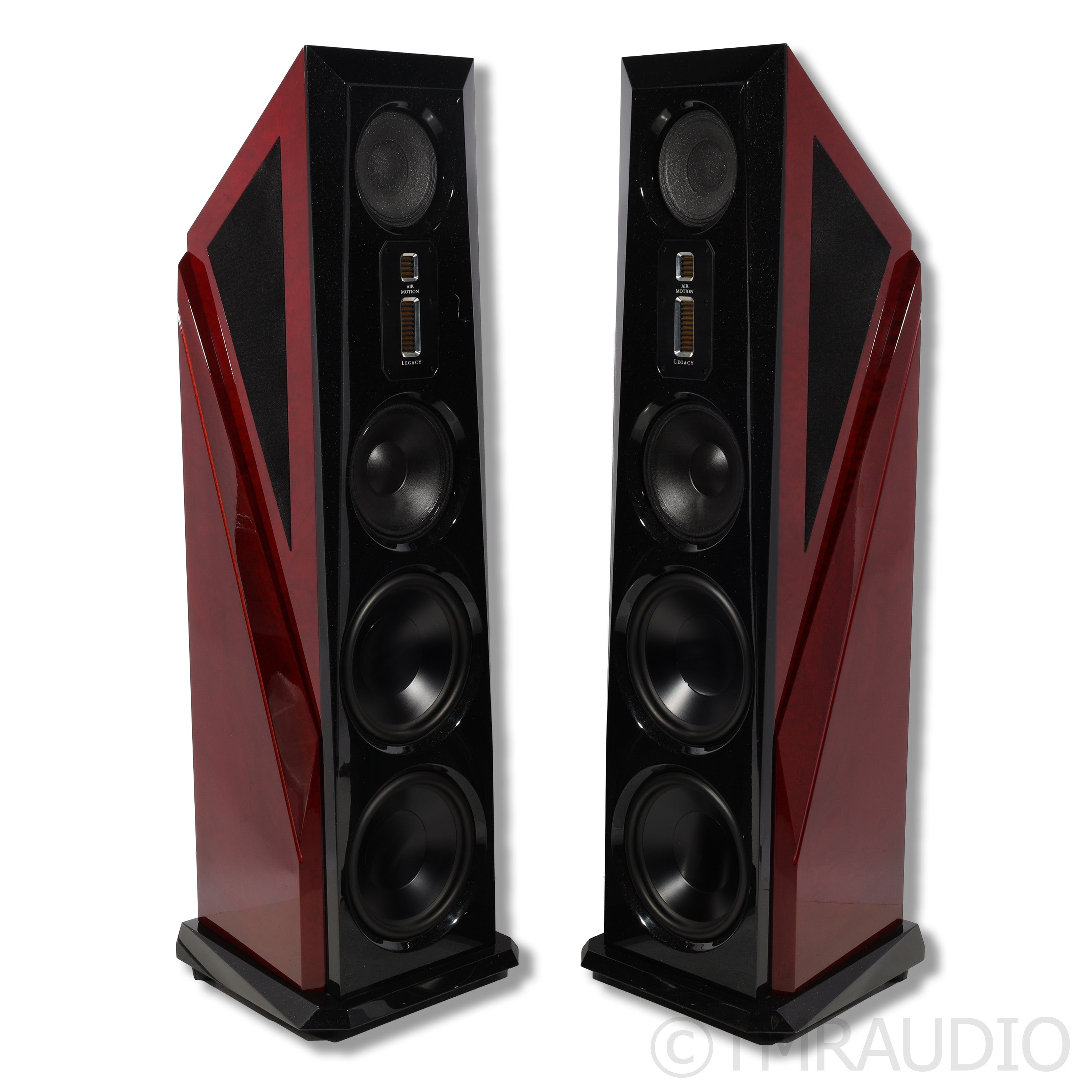 Legacy Audio Aeris XD Floorstanding Speakers; Sapele Pommele Gloss