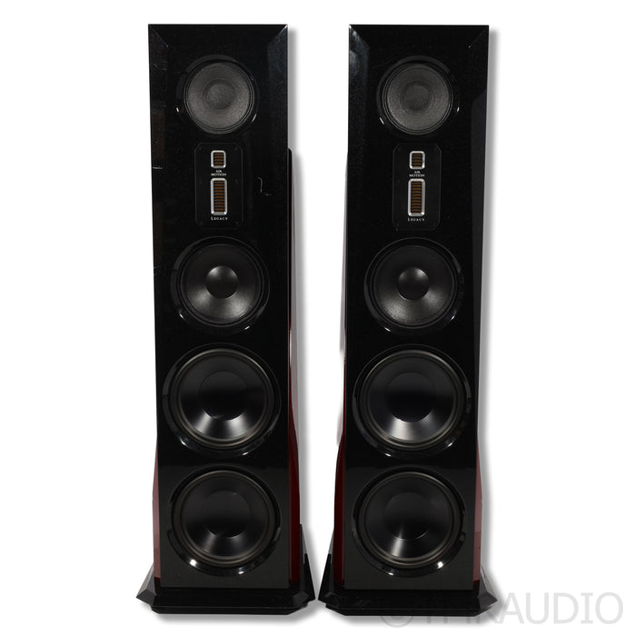 Legacy Audio Aeris XD Floorstanding Speakers; Sapele Pommele Gloss Cabernet