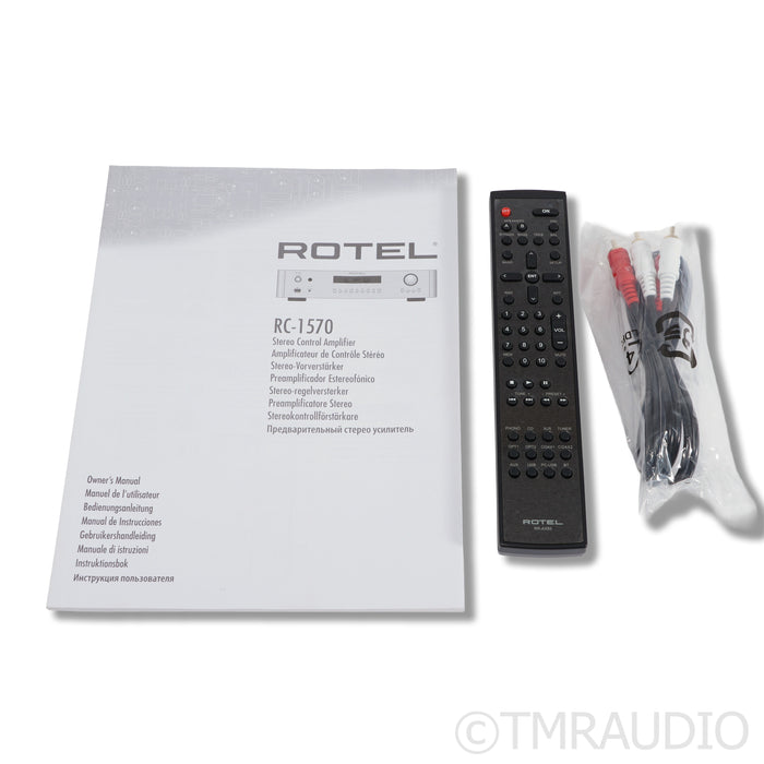 Rotel RC-1572 MKII Preamplifier; Built-In DAC; MM Phono