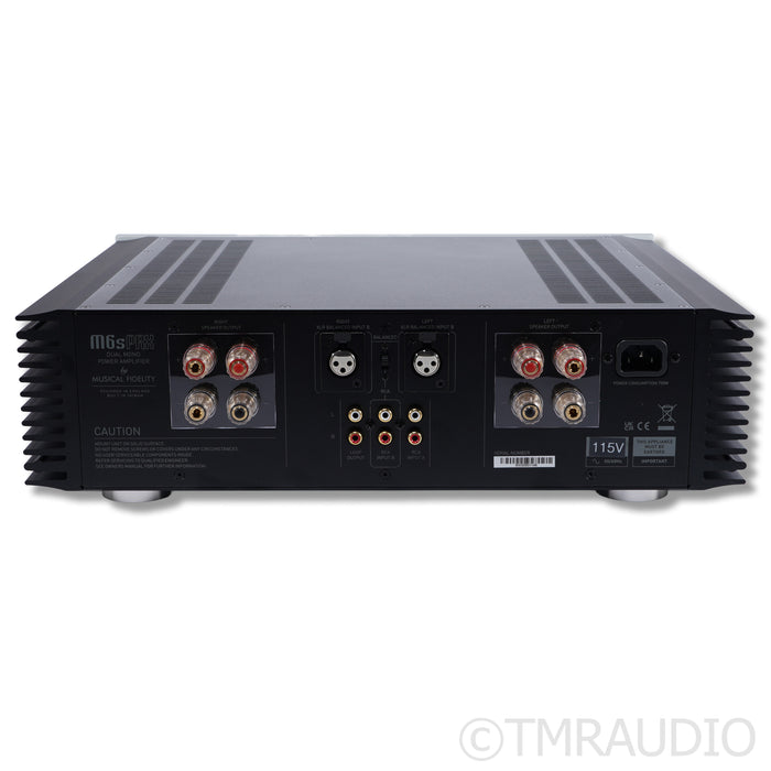 Musical Fidelity M6s PRX Power Amplifier (Open Box)