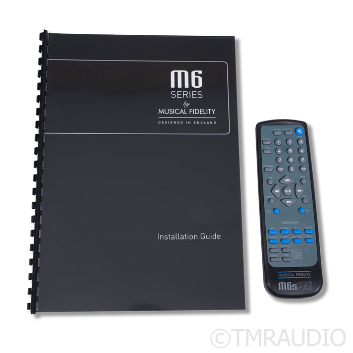 Musical Fidelity M6s PRE Preamplifier; MM/MC Phono (Open Box)