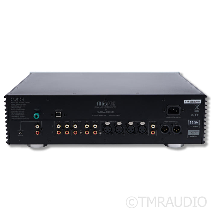 Musical Fidelity M6s PRE Preamplifier; MM/MC Phono (Open Box)