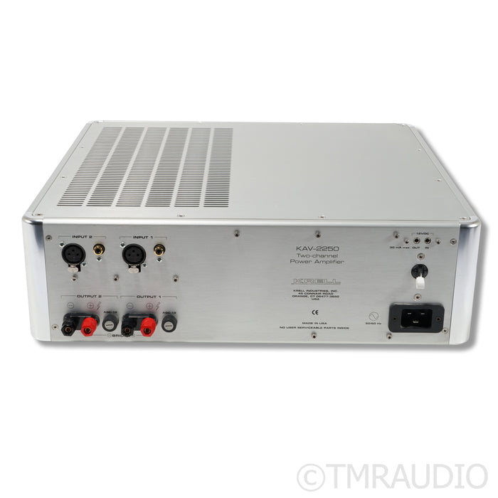 Krell KAV-2250 Stereo/Mono Power Amplifier