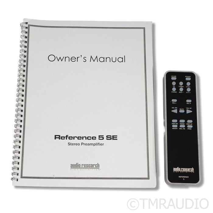 Audio Research Reference 5 SE Tube Preamplifier