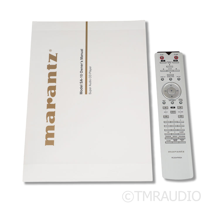 Marantz SA-10 SACD/CD Player; Built-In DAC