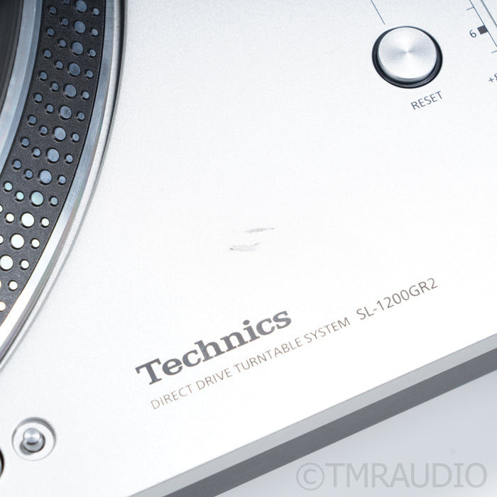 Technics SL-1200GR2 Direct-Drive Turntable; No Cartridge (Open Box)