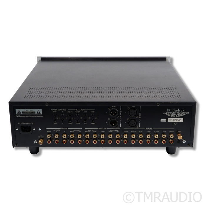 McIntosh C41 Preamplifier; MM Phono