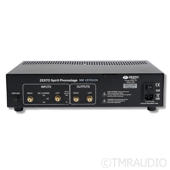 Zesto Audio Andros Spirit MM Phono Preamplifier