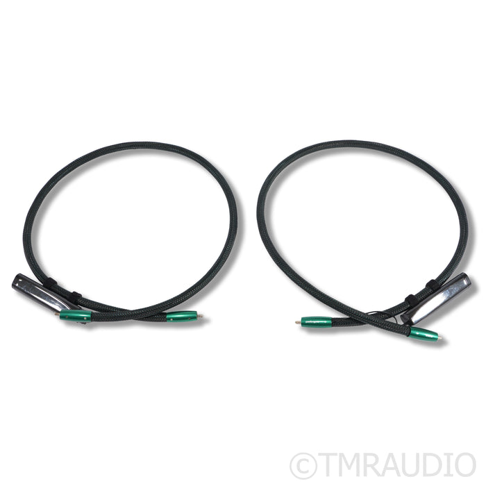 AudioQuest Earth RCA Cables; 1m