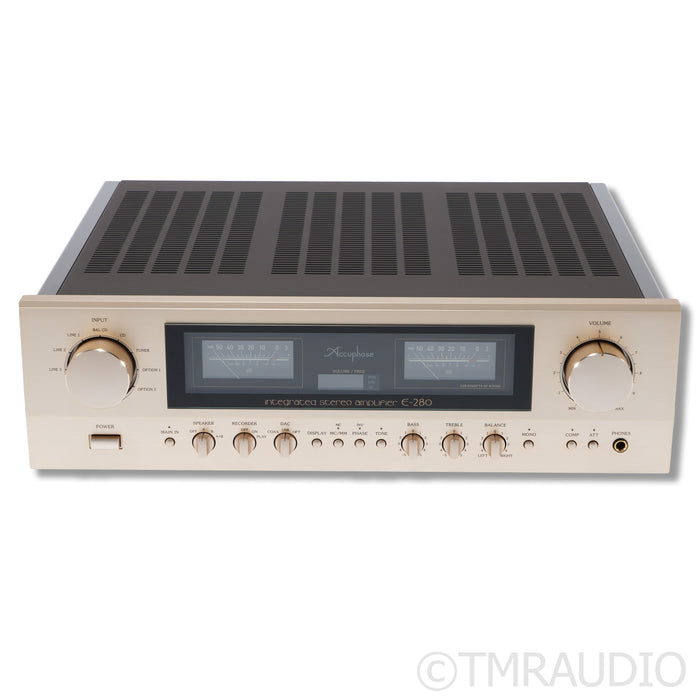 Accuphase E-280 Integrated Amplifier; DAC-60 Board Upgrade