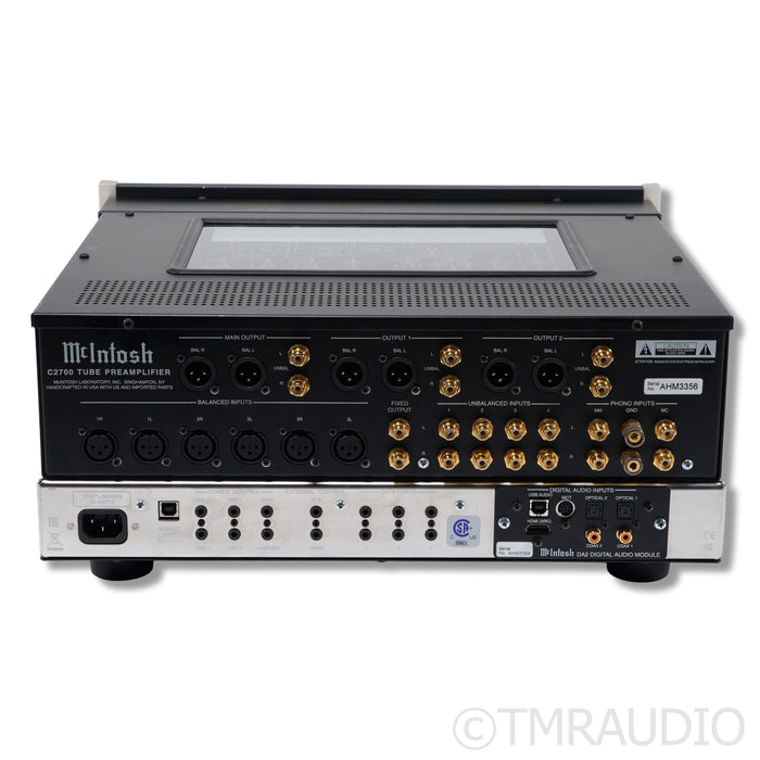 McIntosh C2700 Tube Preamplifier; Built-In DAC; MM/MC Phono