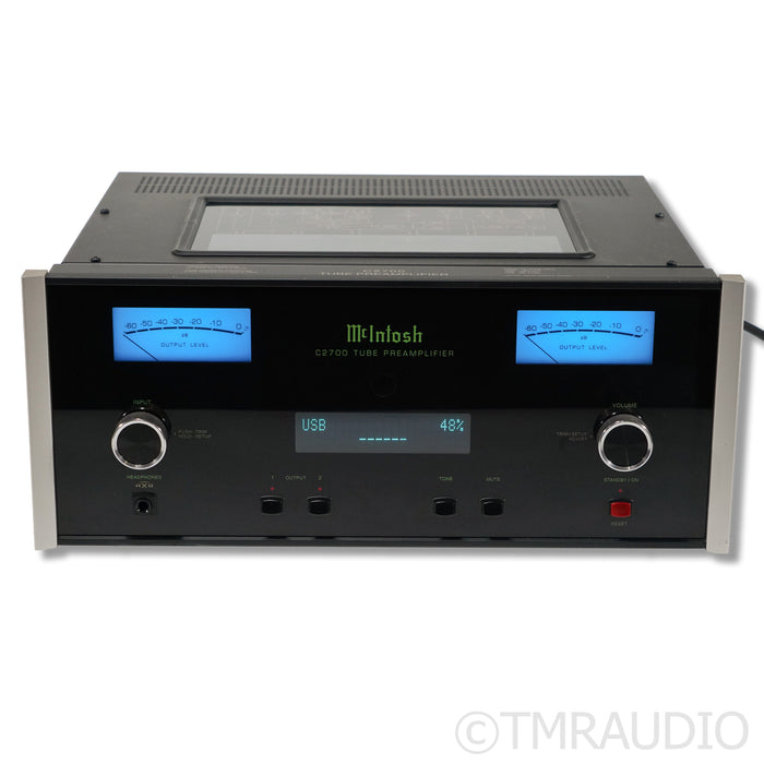 McIntosh C2700 Tube Preamplifier; Built-In DAC; MM/MC Phono