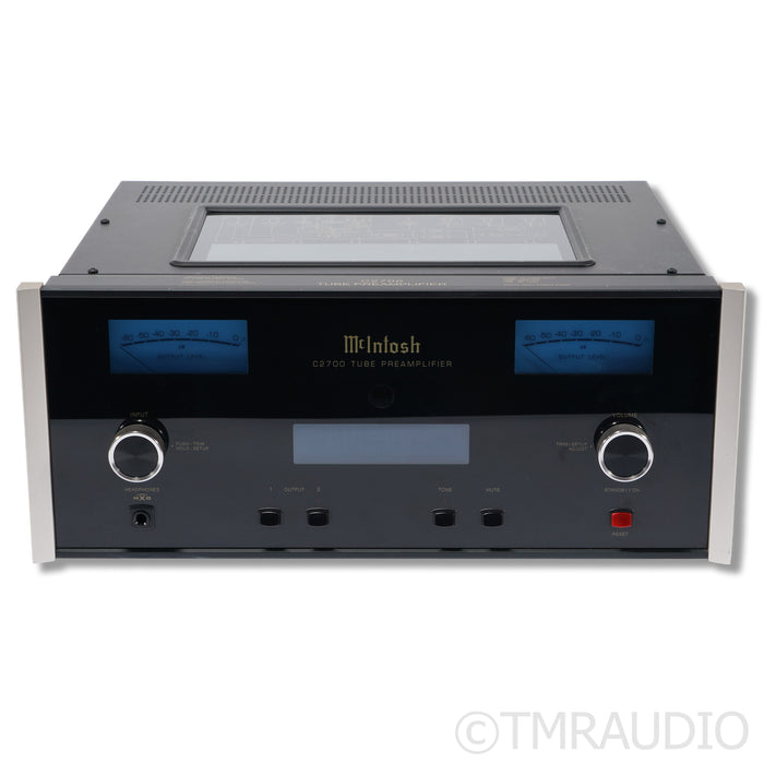 McIntosh C2700 Tube Preamplifier; Built-In DAC; MM/MC Phono