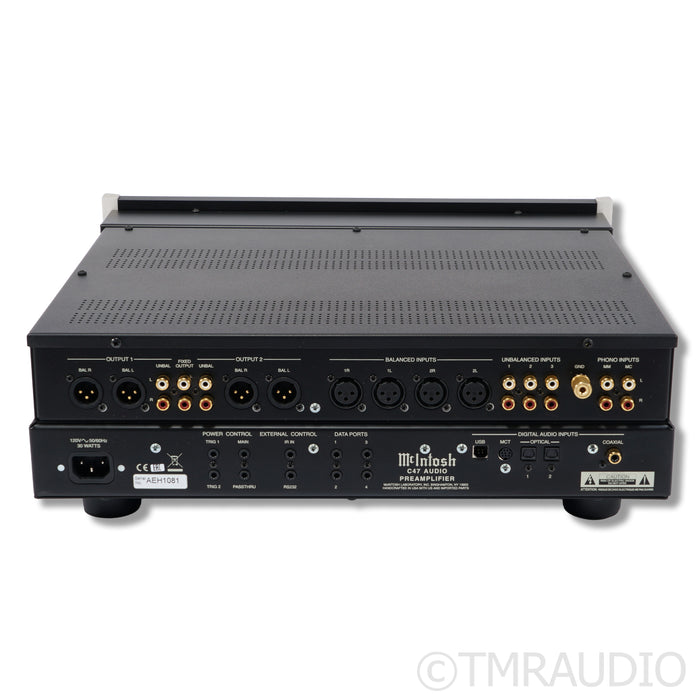 McIntosh C47 Preamplifier; Built-In DAC; MM/MC Phono