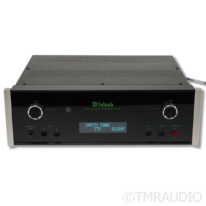 McIntosh C47 Preamplifier; Built-In DAC; MM/MC Phono