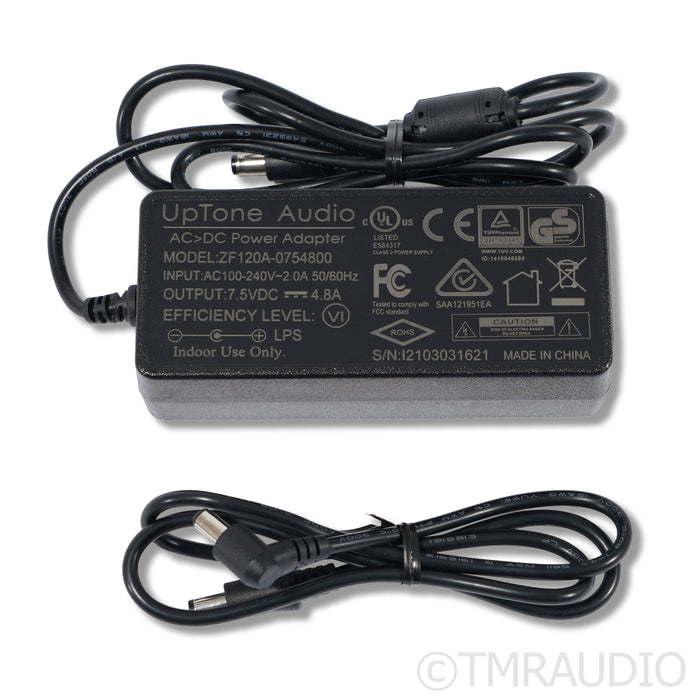 UpTone Audio EtherREGEN Network Switch; UpTone UltraCap LPS-1.2 Power Supply