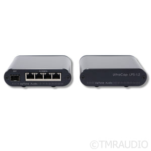 UpTone Audio EtherREGEN Network Switch; UpTone UltraCap LPS-1.2 Power Supply