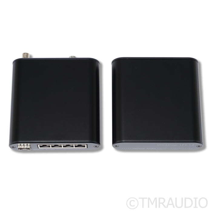UpTone Audio EtherREGEN Network Switch; UpTone UltraCap LPS-1.2 Power Supply