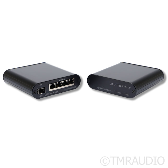 UpTone Audio EtherREGEN Network Switch; UpTone UltraCap LPS-1.2 Power Supply