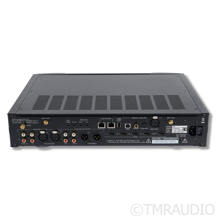 Moon By SimAudio 390 Streaming Preamplifier; Built-In DAC; MM/MC Phono