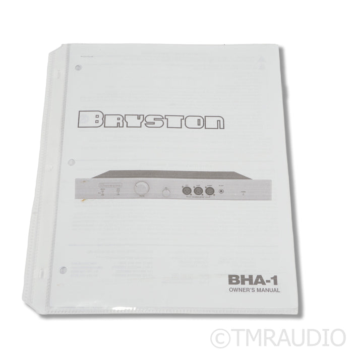 Bryston BHA-1 Headphone Amplifier