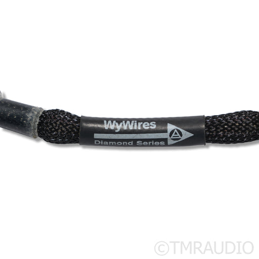 WyWires Diamond RCA Cables; 2m