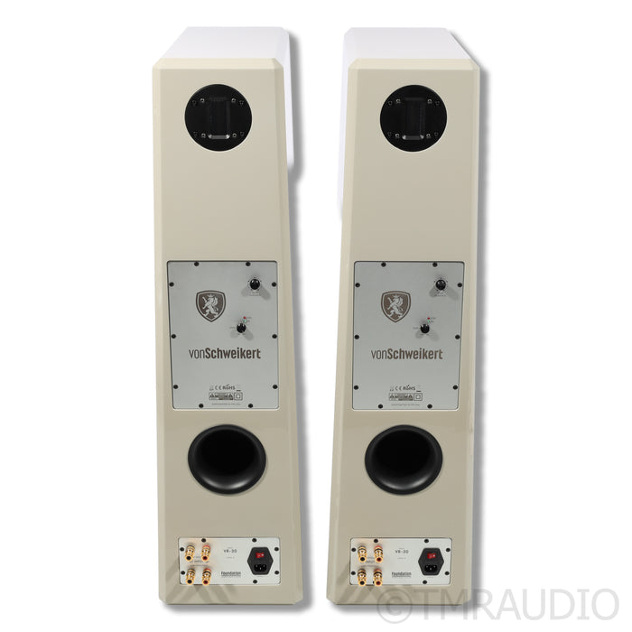 Von Schweikert VR-30 Floorstanding Speakers; IsoAcoustics Gaia I Footers