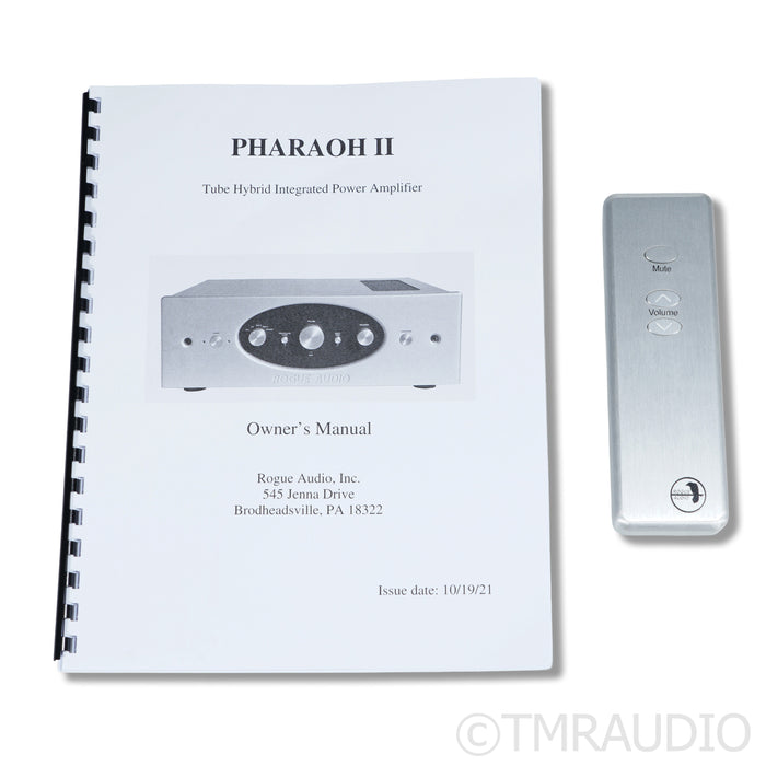 Rogue Audio Pharaoh II Hybrid Integrated Amplifier; MM/MC Phono