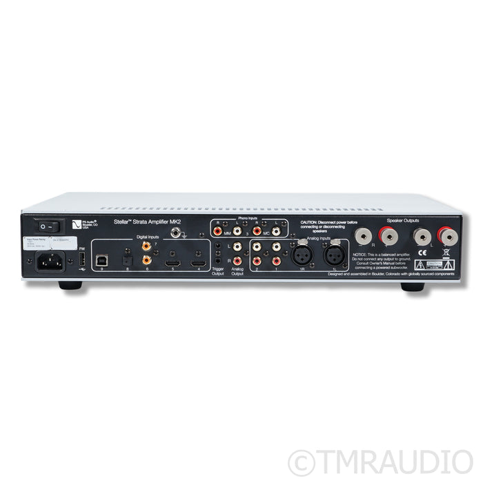 PS Audio Stellar Strata MK2 Integrated Amplifier; Built-In DAC; MM/MC Phono