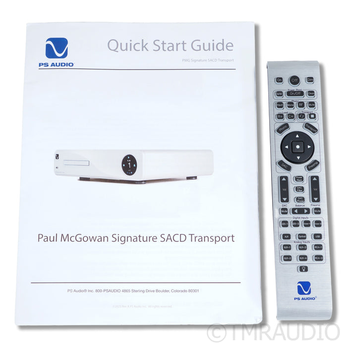 PS Audio PMG Signature SACD Transport