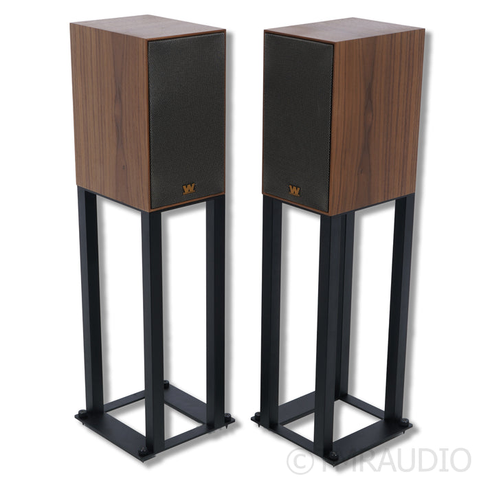 Wharfedale Aston Bookshelf Speakers; Stands