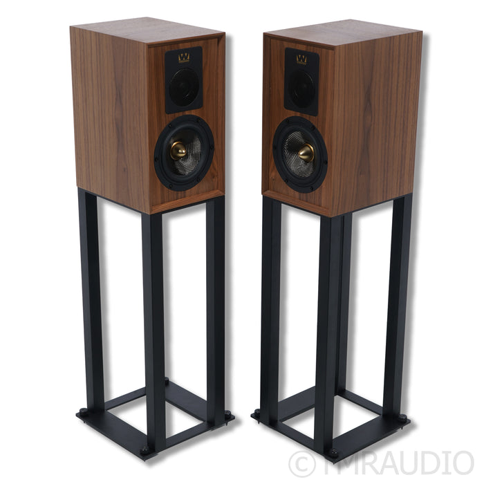 Wharfedale Aston Bookshelf Speakers; Stands